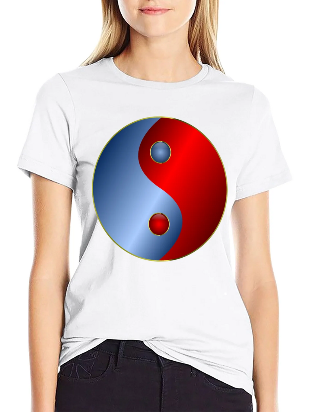 Yin Yang Graphic T-Shirt - Balance & Harmony