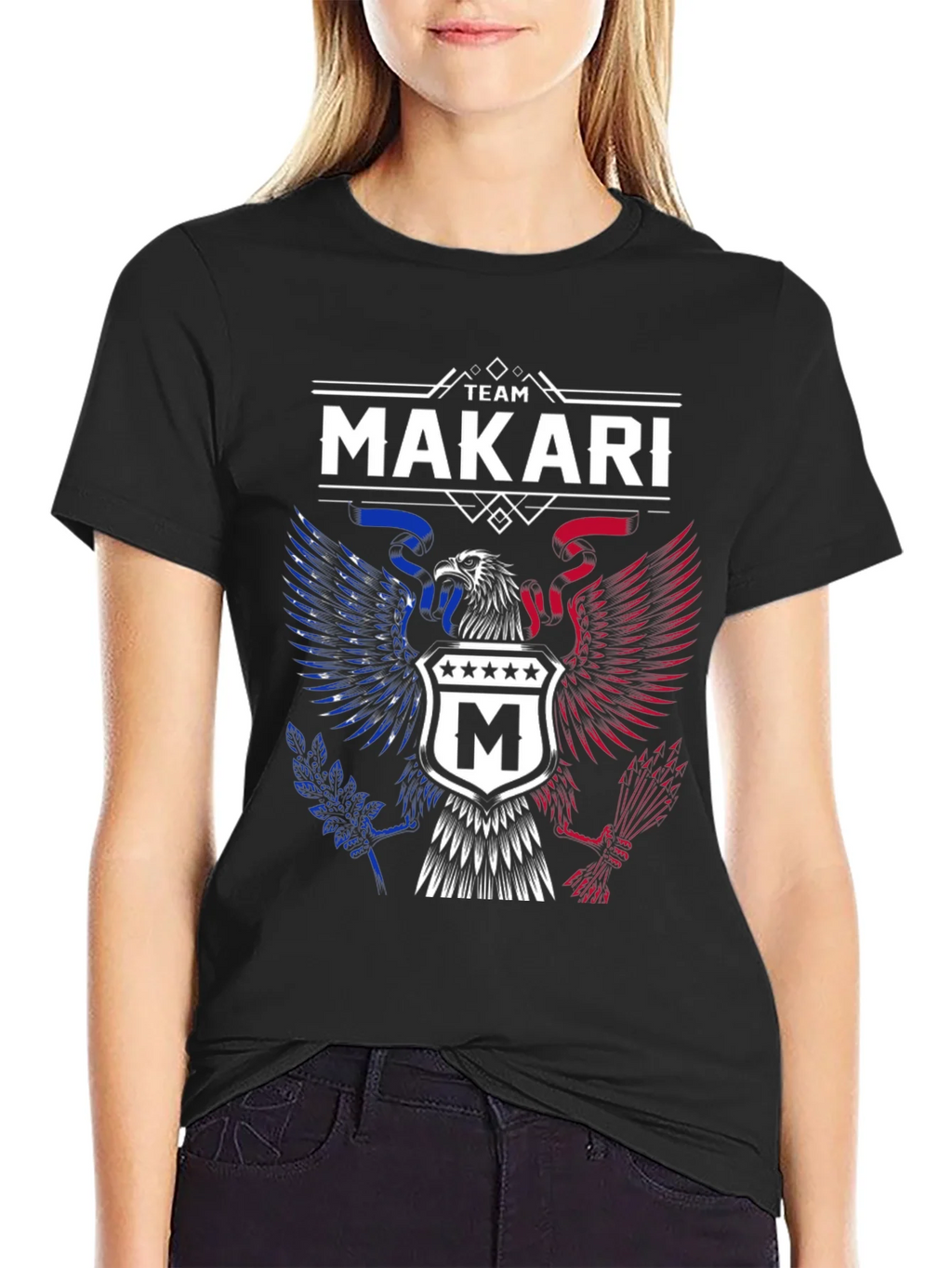 Team Makari Patriotic Eagle T-Shirt
