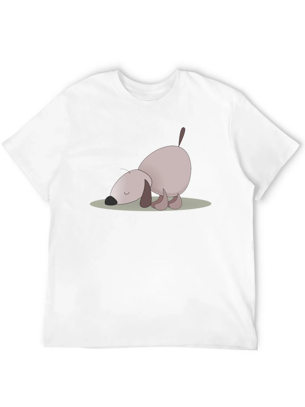 Cute Cartoon Dog Graphic Tee