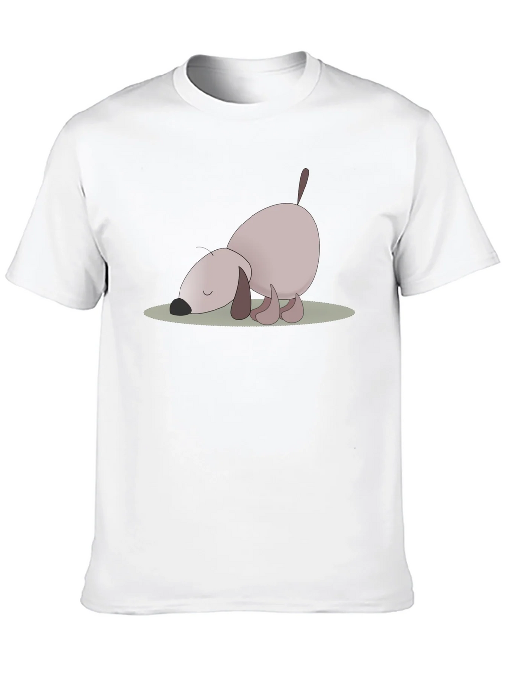 Cute Cartoon Dog Graphic Tee