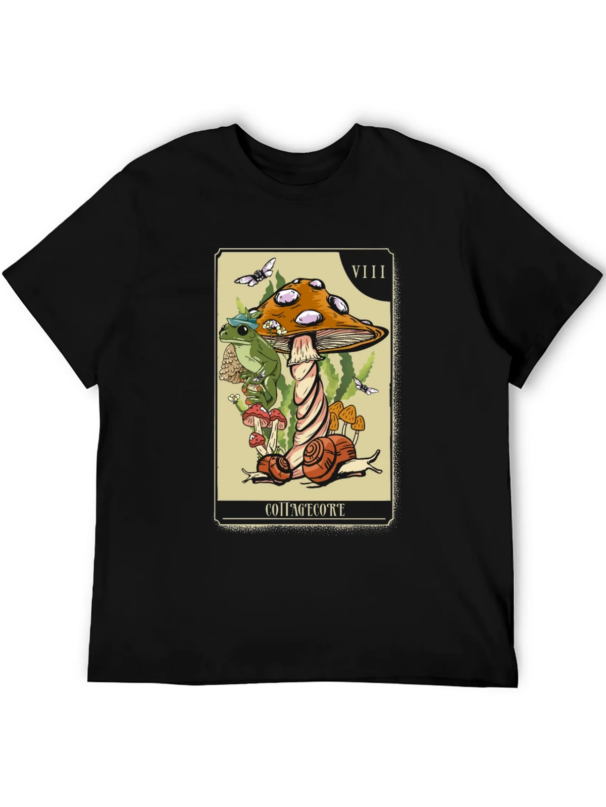 Cottagecore Tarot T-Shirt - VIII Strength