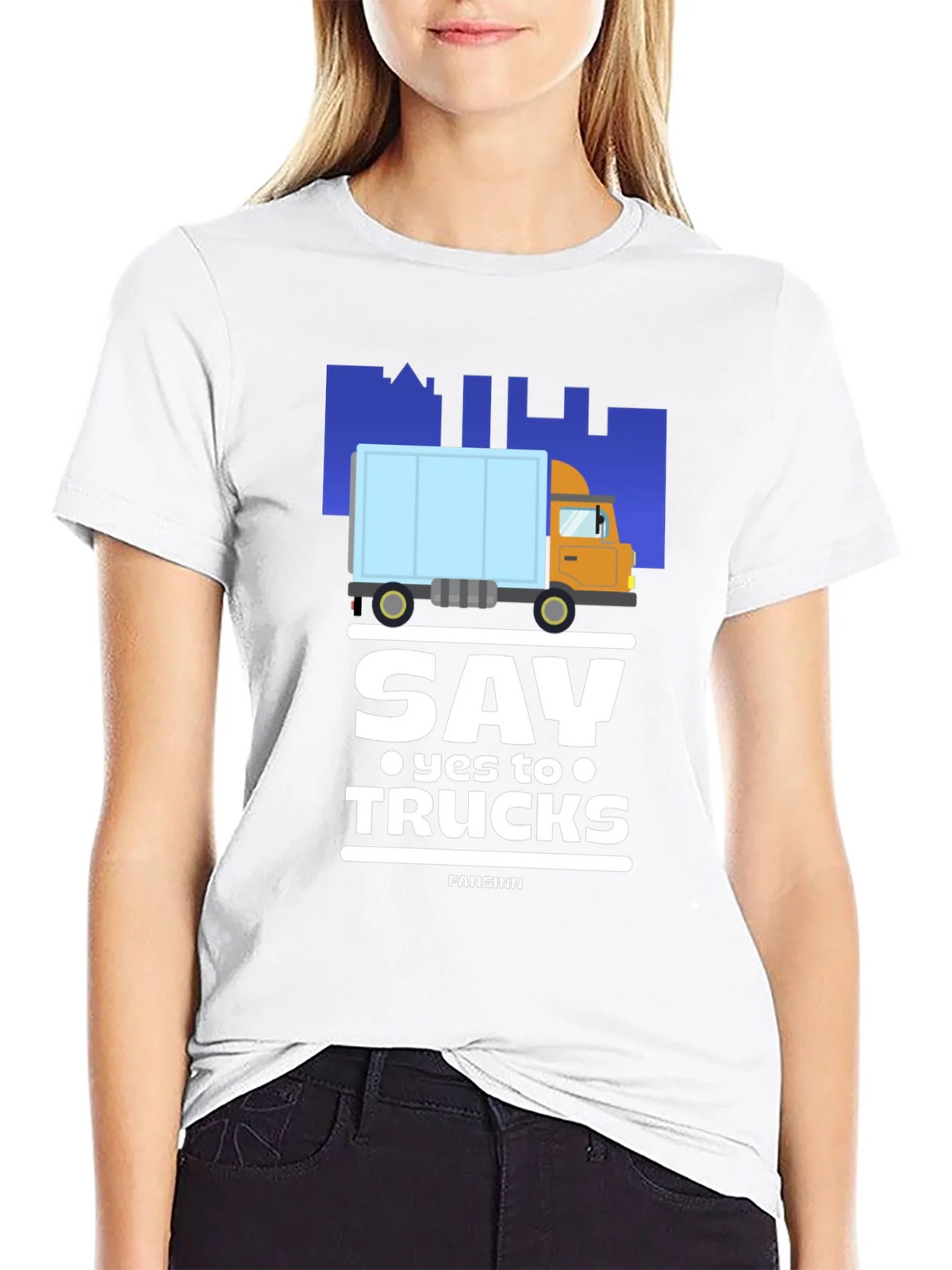Say Yes to Trucks T-Shirt - Funny Truck Lover Tee