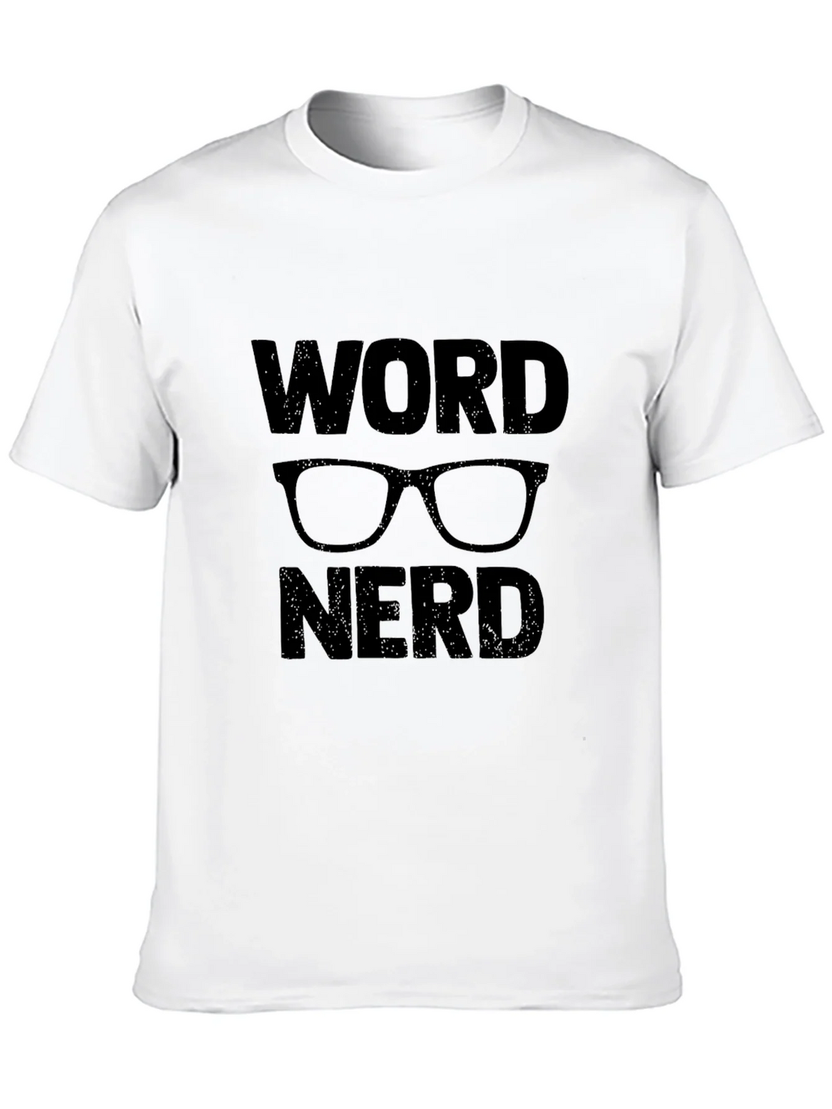 Word Nerd Graphic T-Shirt - Black