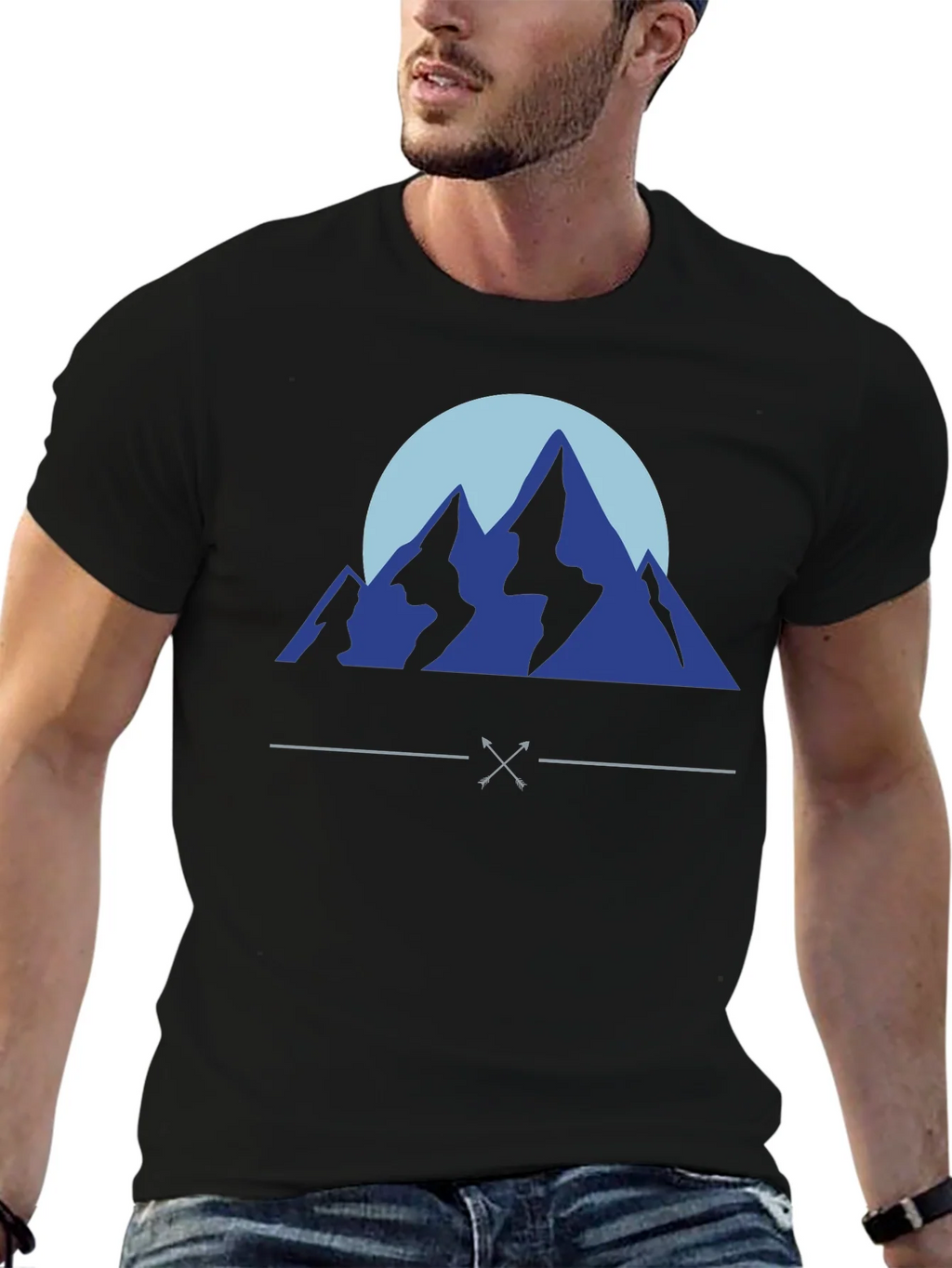 Mountain Graphic Tee - Adventure Style