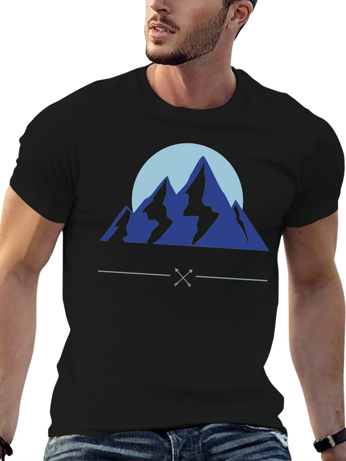 Mountain Graphic Tee - Adventure Style