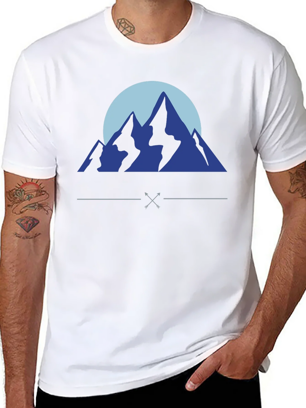 Mountain Graphic Tee - Adventure Style