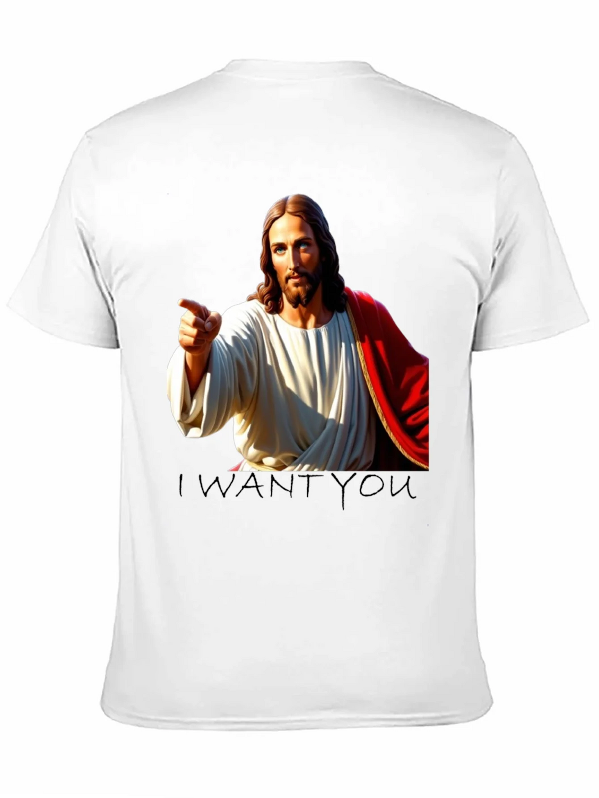 Jesus I Want You Black T-Shirt