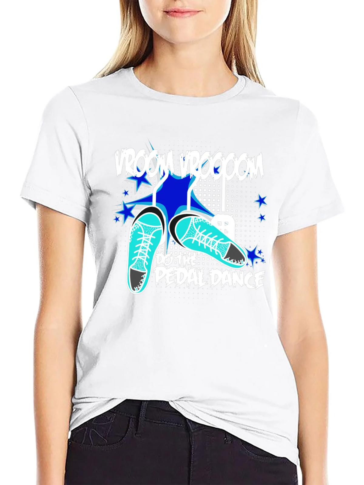 Vroom Pedal Dance T-Shirt - Unique Graphic Tee