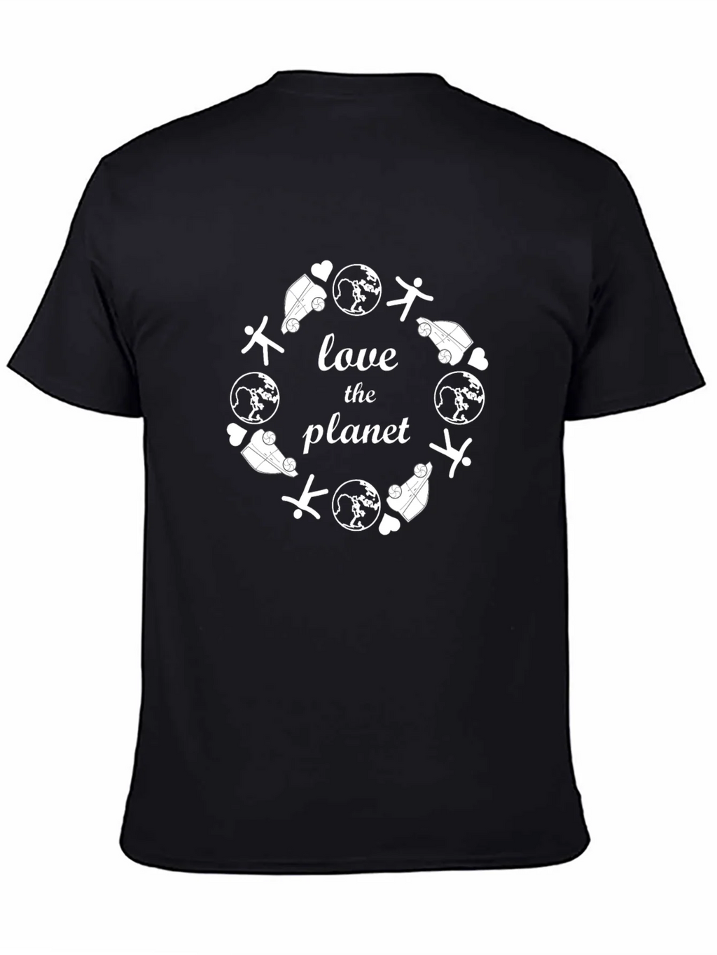 Love The Planet Graphic Tee - Eco Friendly Shirt