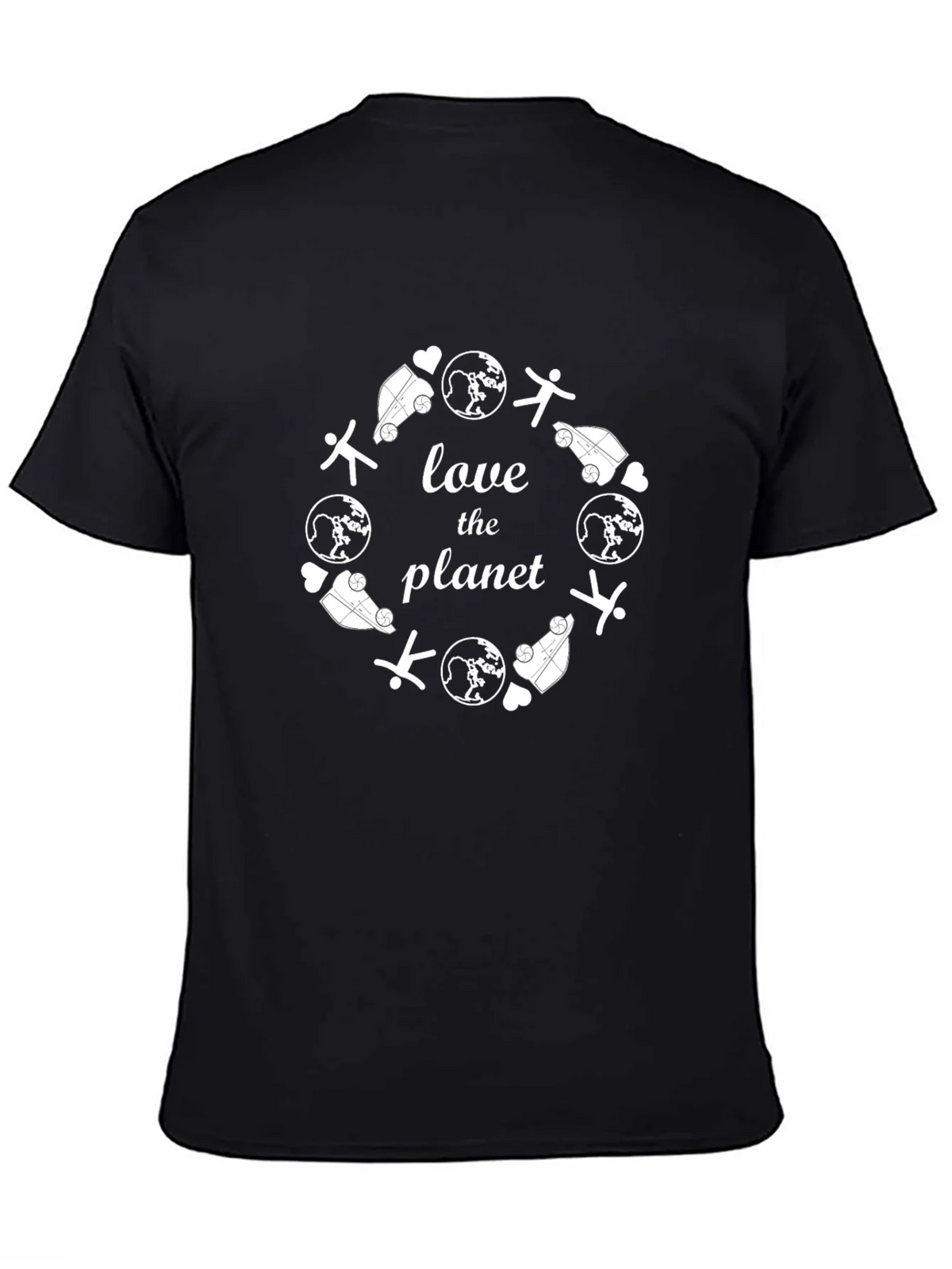 Love The Planet Graphic Tee - Eco Friendly Shirt
