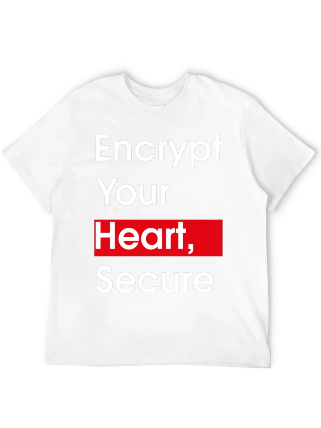 Encrypt Your Heart Graphic Tee