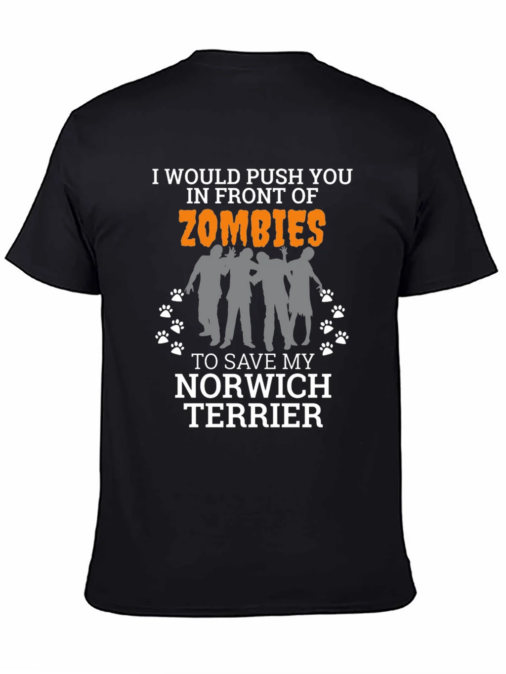 Zombie Norwich Terrier T-Shirt