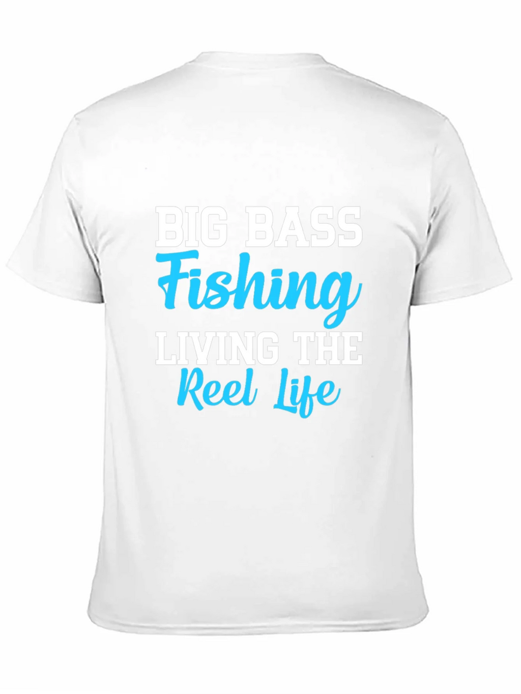 Big Bass Fishing T-Shirt - Reel Life Tee