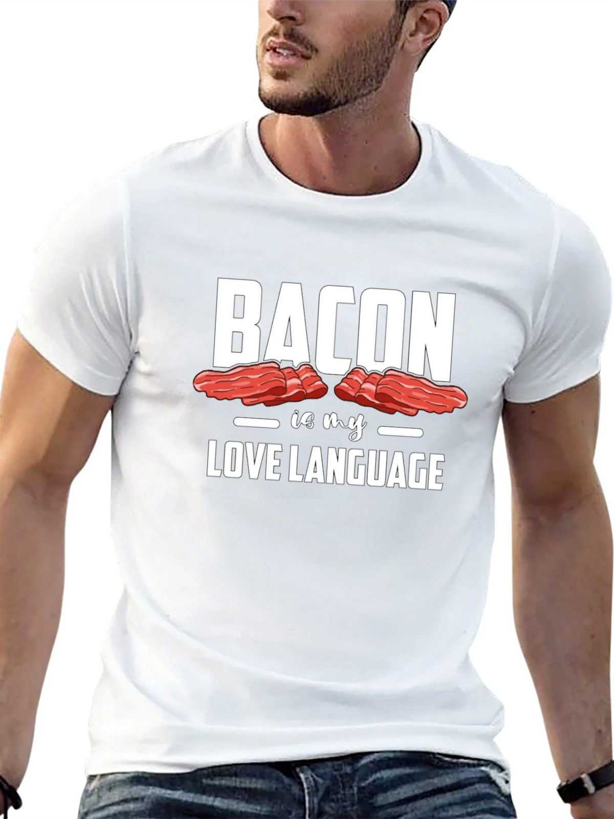 Bacon is My Love Language Graphic Tee - Unisex