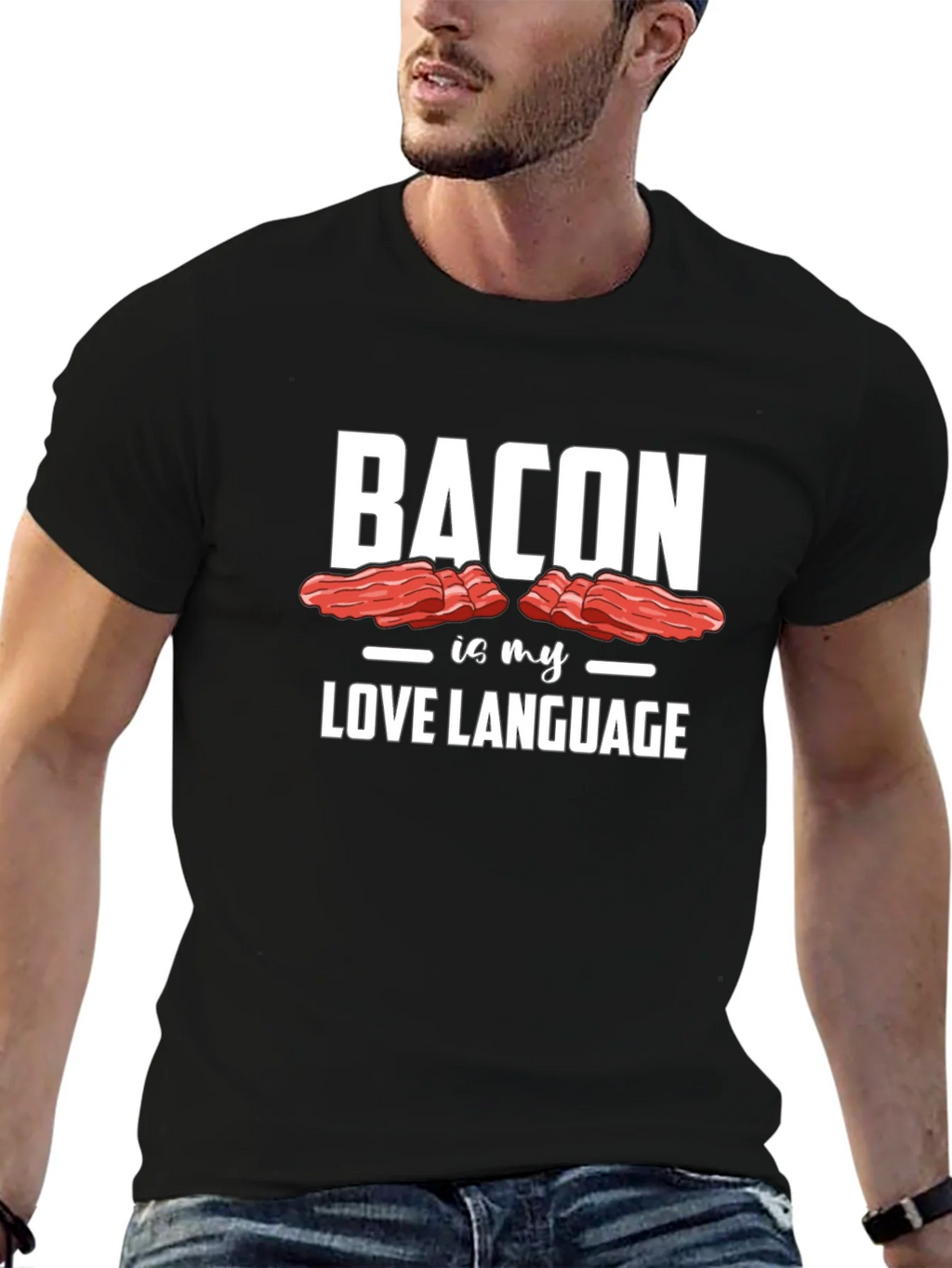 Bacon is My Love Language Graphic Tee - Unisex
