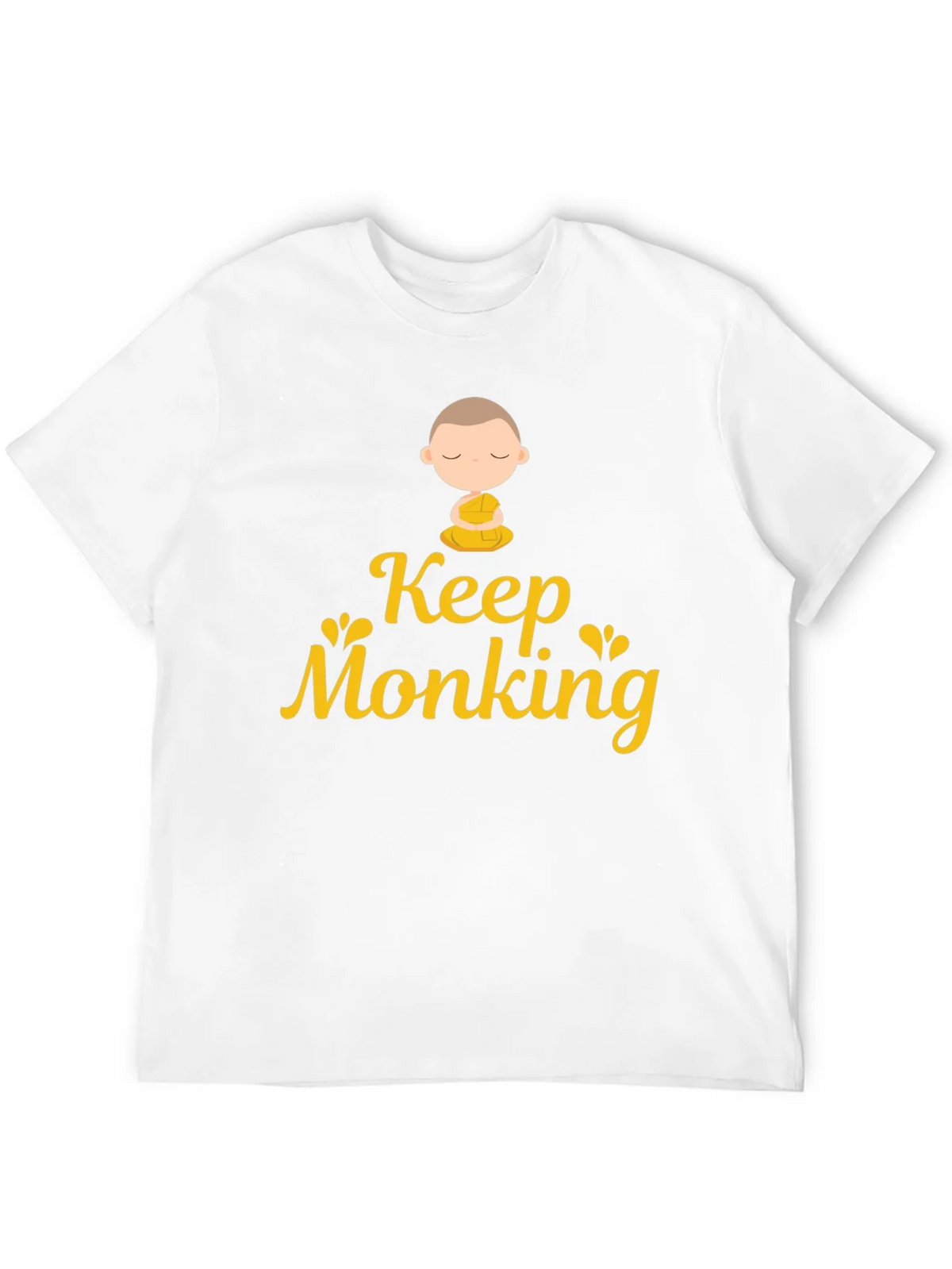 Keep Monking T-Shirt - Funny Monk Design
