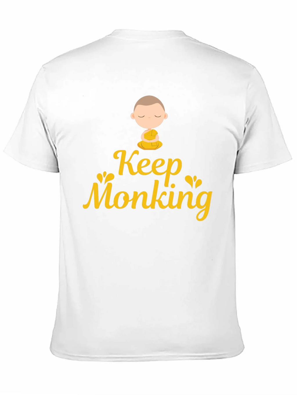 Keep Monking T-Shirt - Funny Monk Design