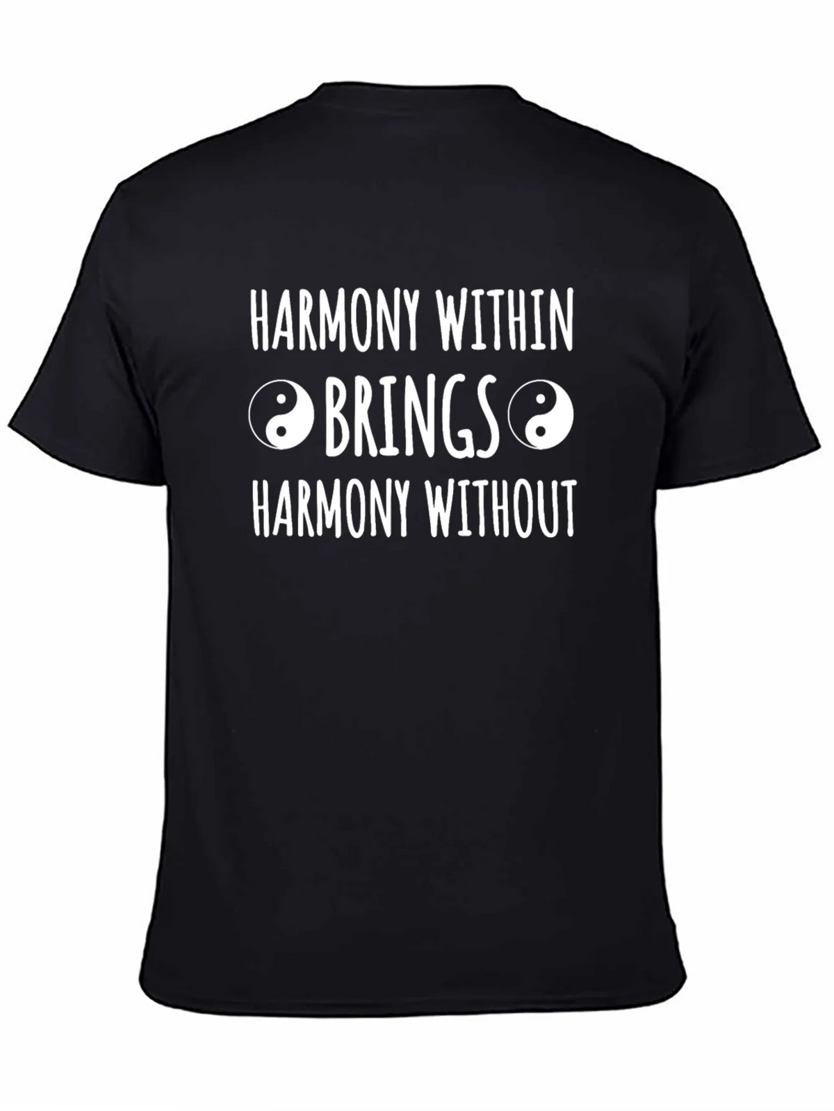 Harmony Within T-Shirt - Yin Yang Graphic Tee