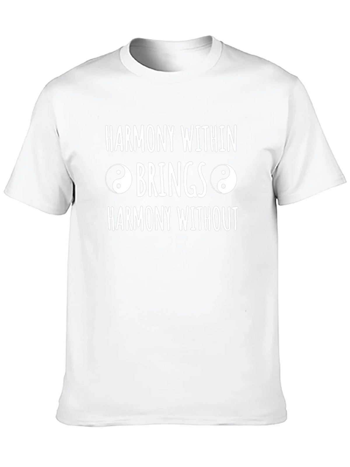 Harmony Within T-Shirt - Yin Yang Graphic Tee