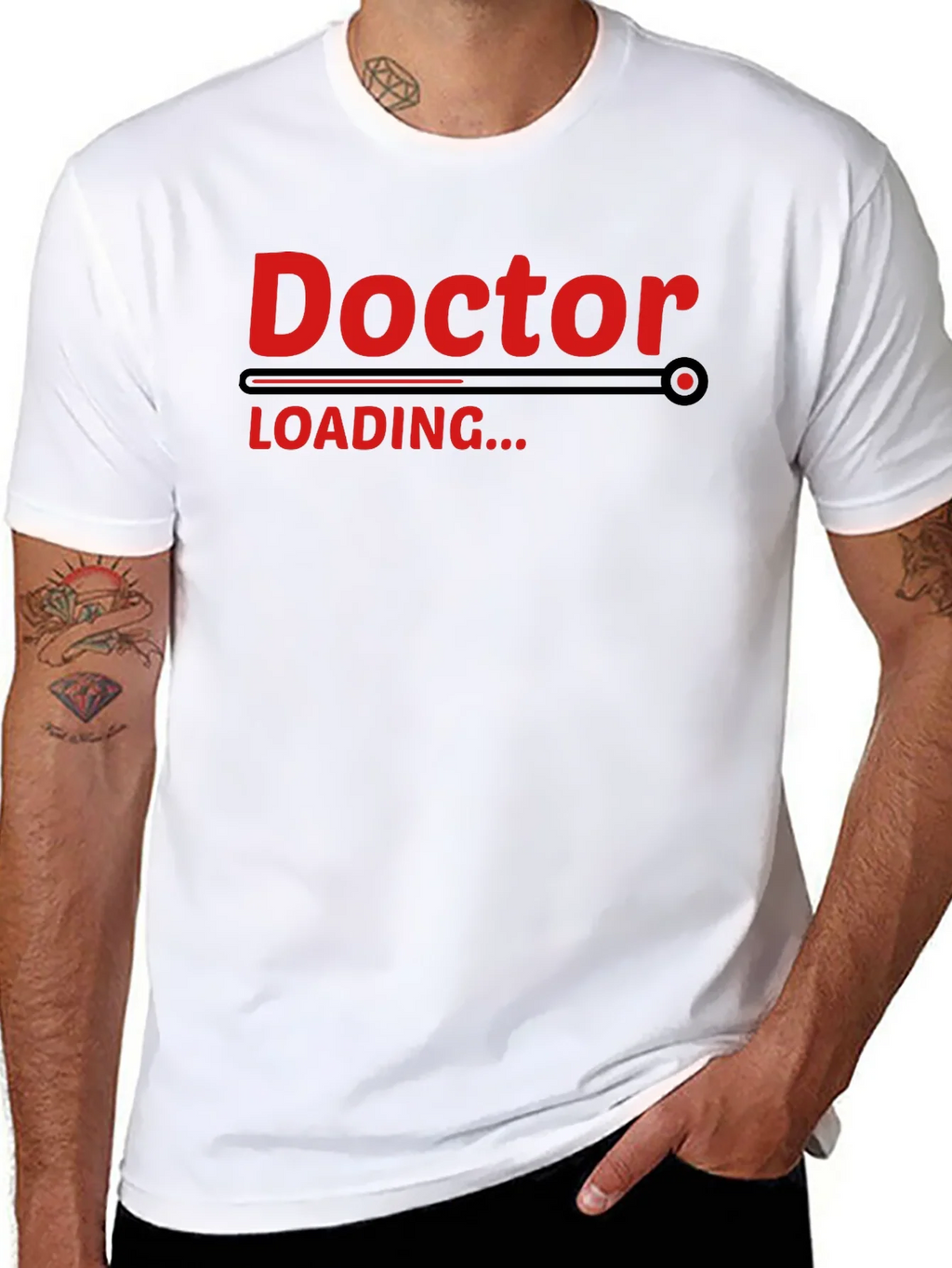 Doctor Loading Funny Graphic T-Shirt