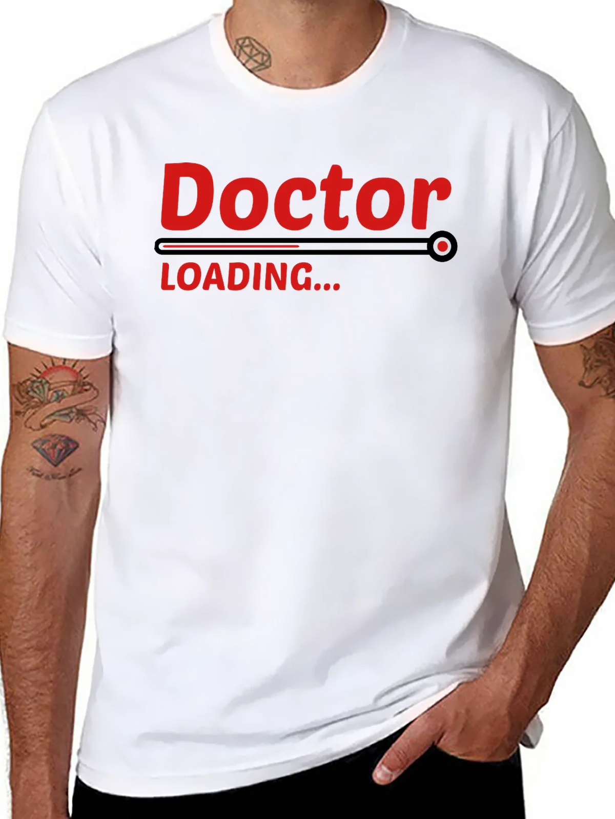 Doctor Loading Funny Graphic T-Shirt