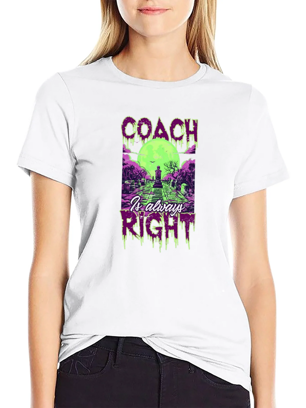 Coach Is Always Right Halloween T-Shirt