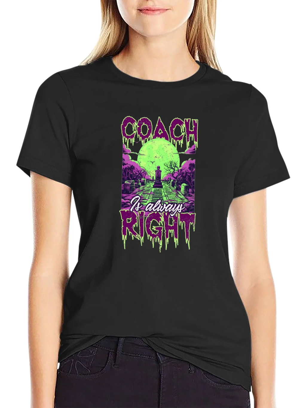 Coach Is Always Right Halloween T-Shirt