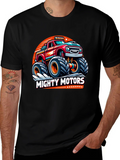 Mighty Motors Monster Truck Graphic Tee
