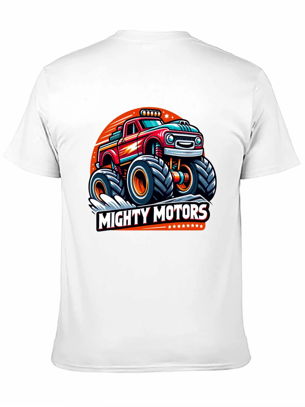 Mighty Motors Monster Truck Graphic Tee