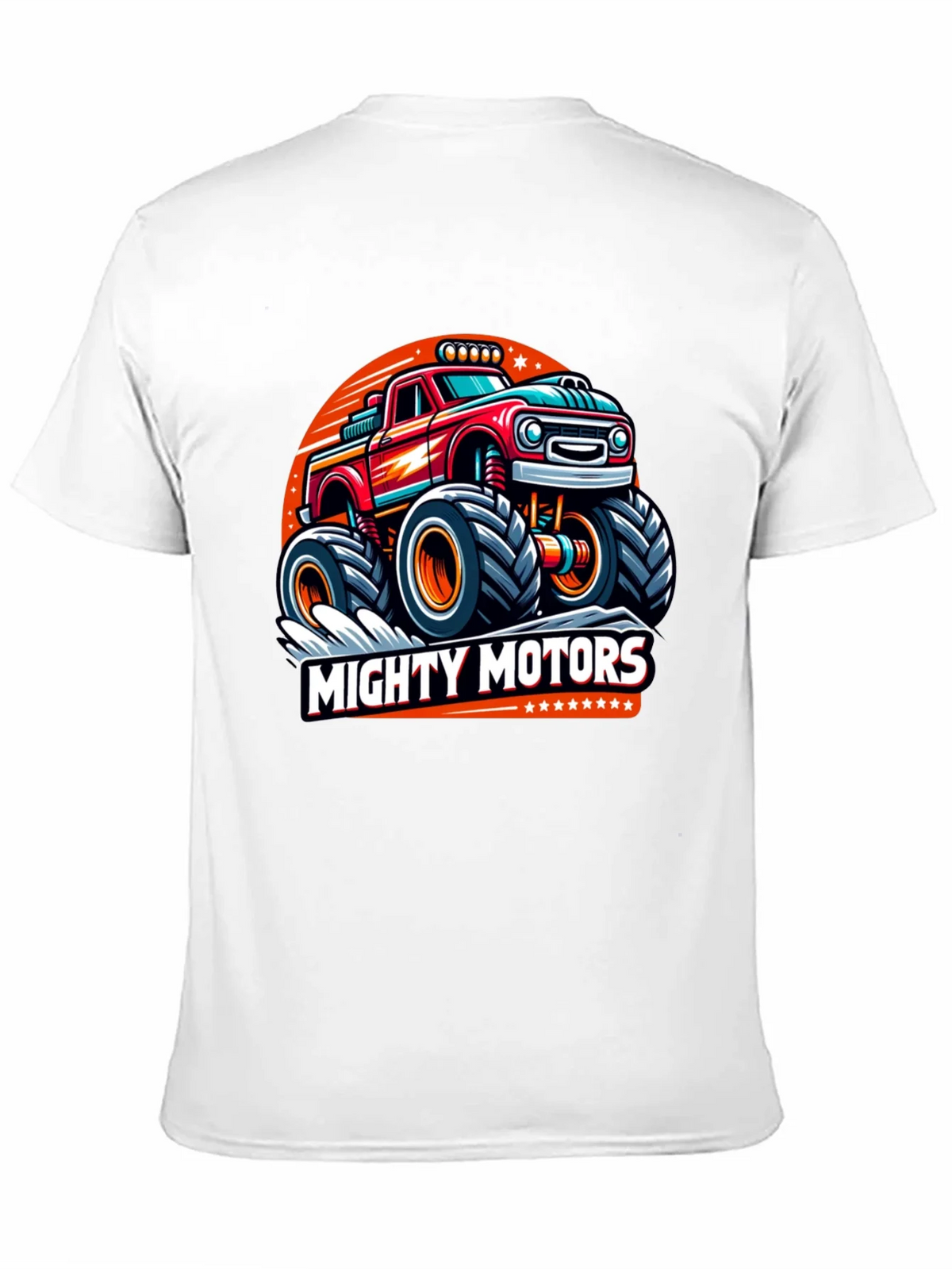 Mighty Motors Monster Truck Graphic Tee