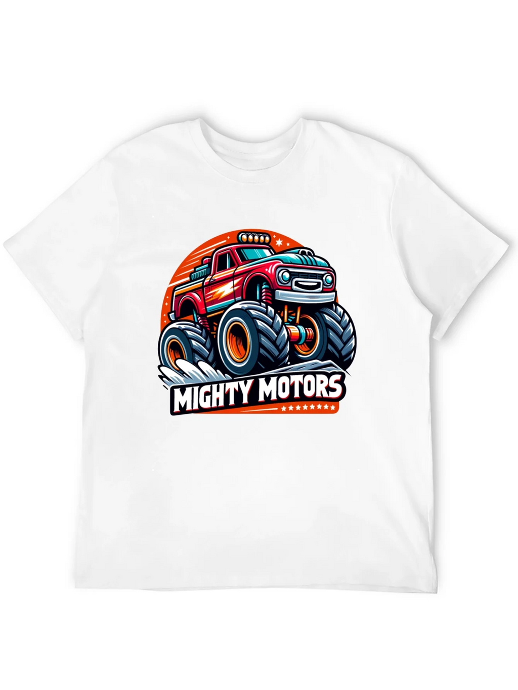 Mighty Motors Monster Truck Graphic Tee