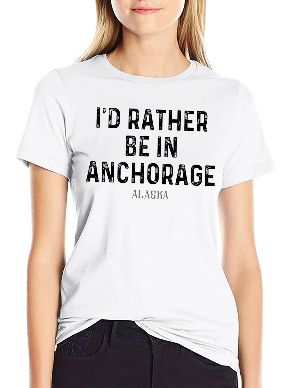 Anchorage Alaska Graphic Tee - Comfortable Mens T-Shirt