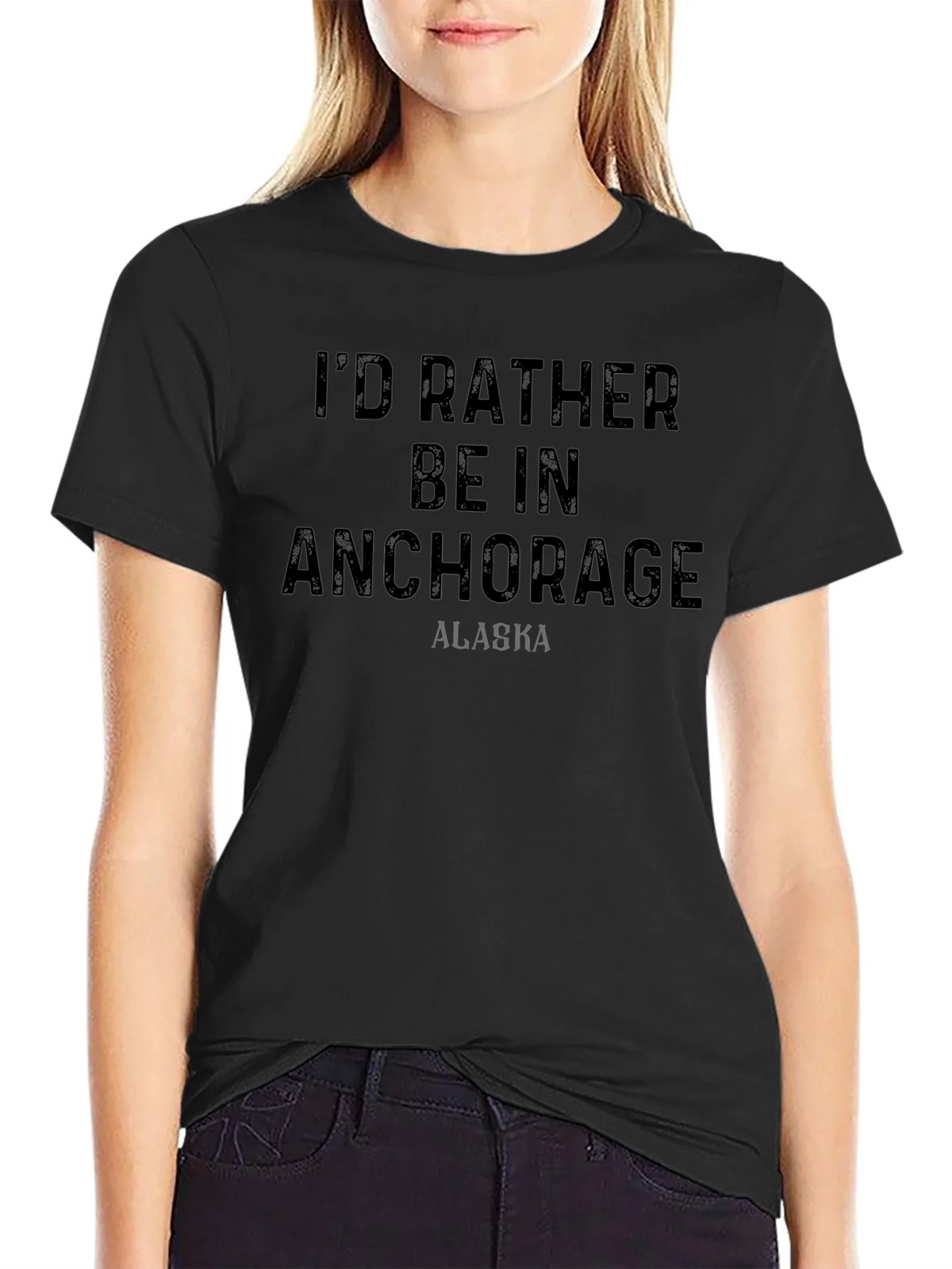 Anchorage Alaska Graphic Tee - Comfortable Mens T-Shirt