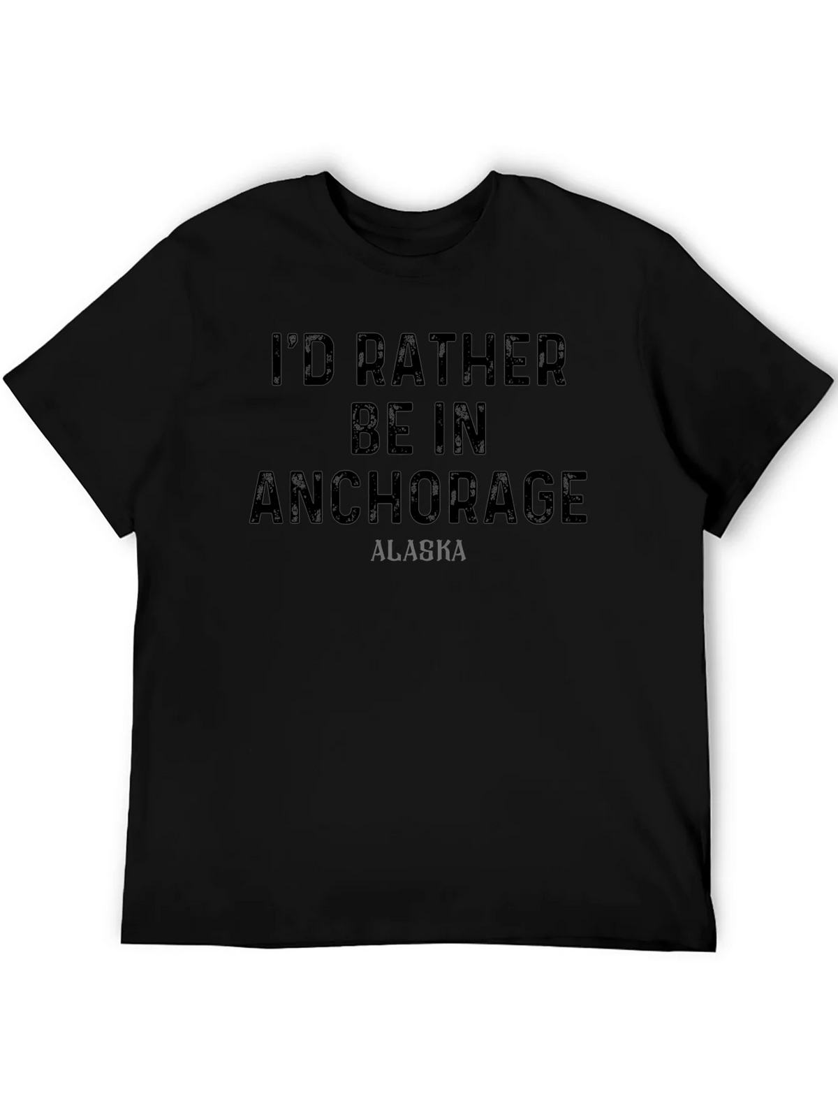 Anchorage Alaska Graphic Tee - Comfortable Mens T-Shirt