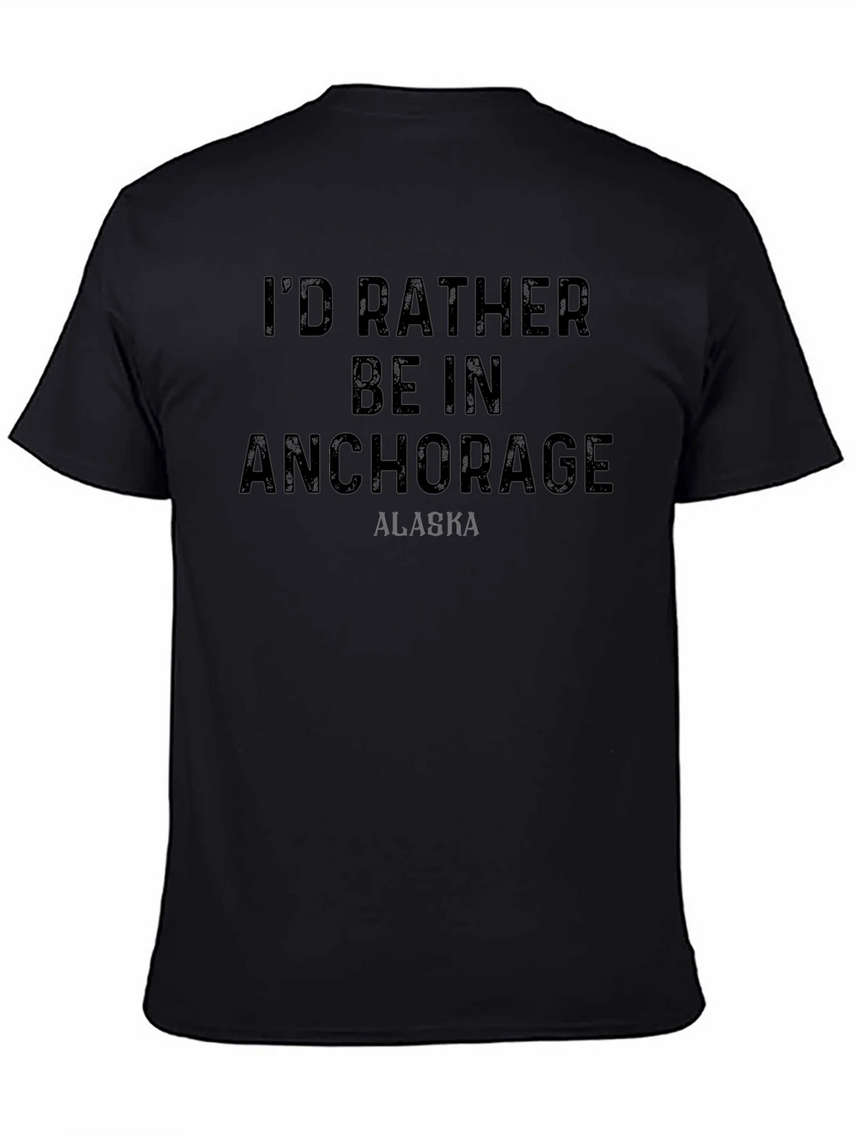 Anchorage Alaska Graphic Tee - Comfortable Mens T-Shirt