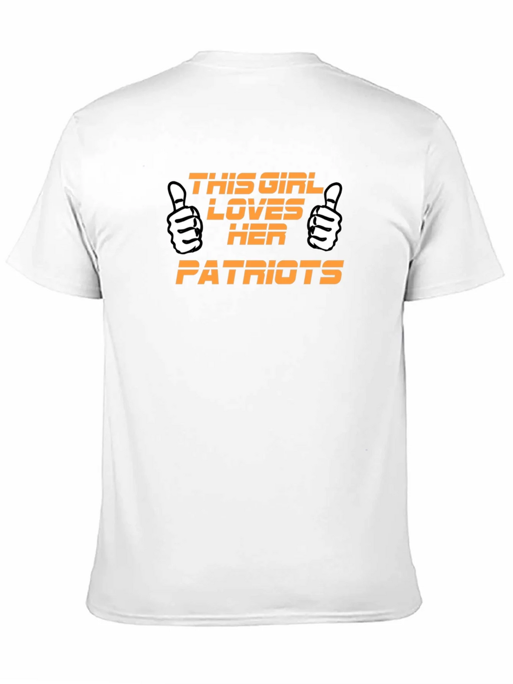 Patriots Fan T-Shirt - This Girl Loves Her Patriots