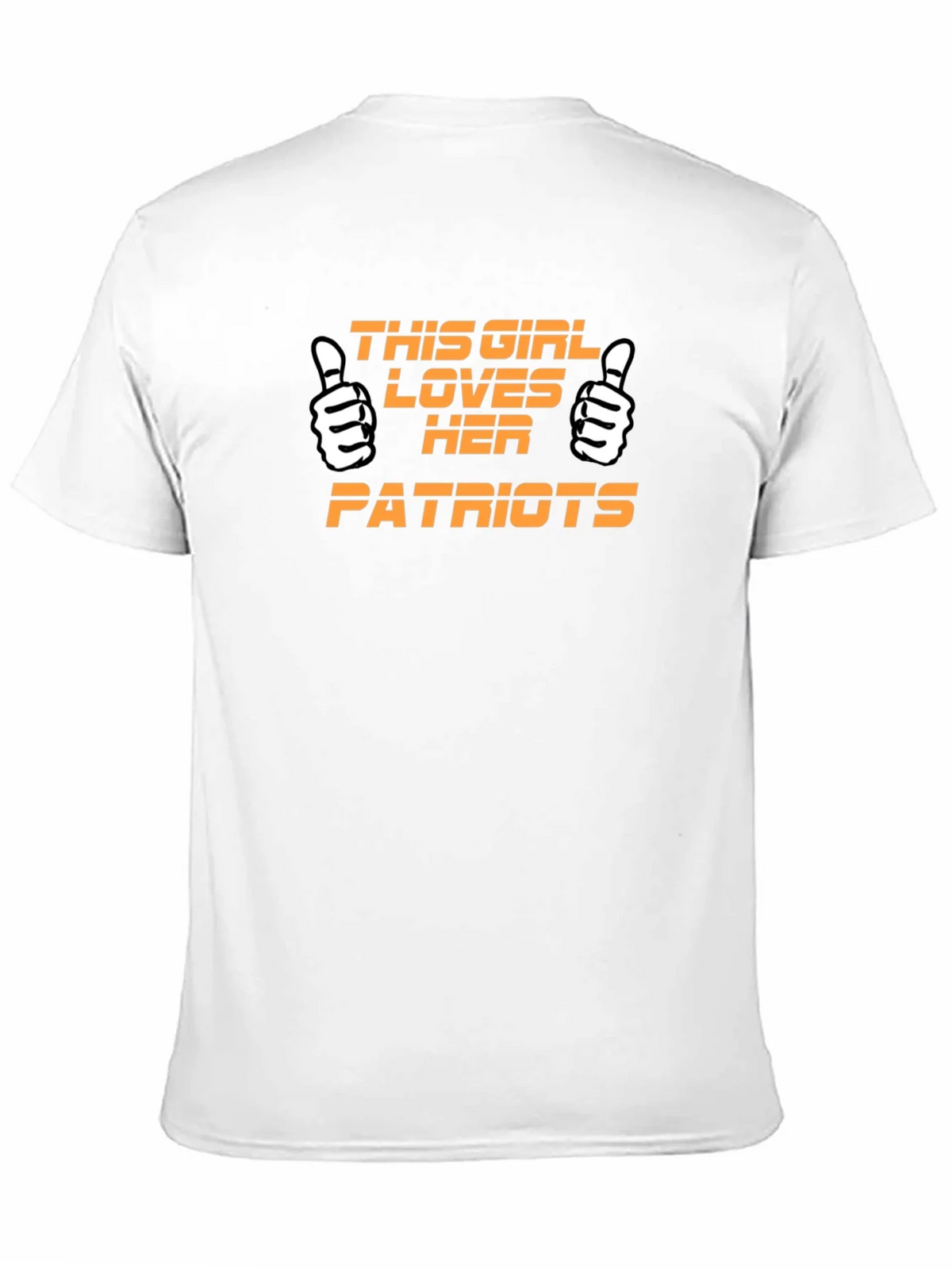 Patriots Fan T-Shirt - This Girl Loves Her Patriots