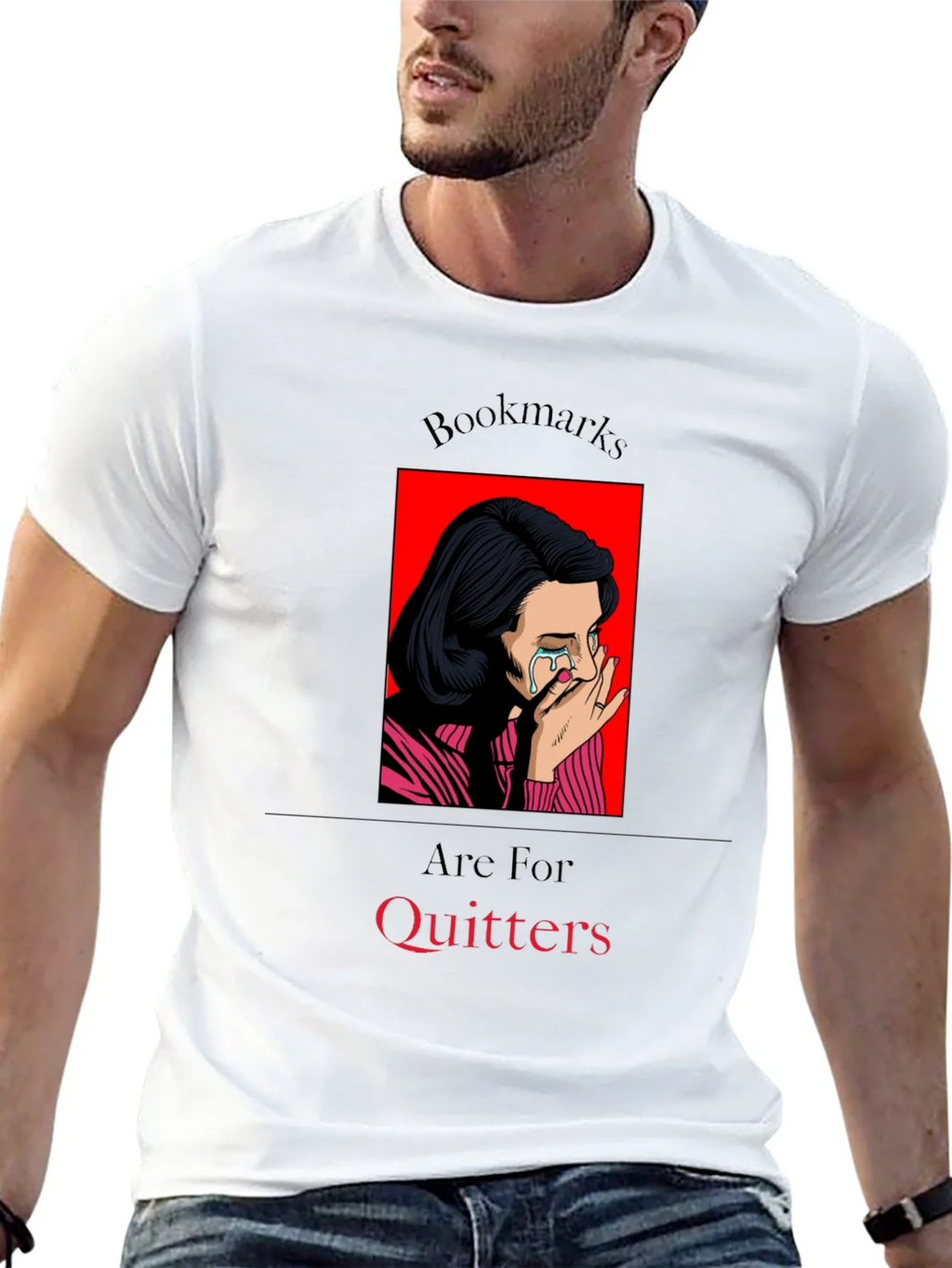 Bookmarks Are For Quitters T-Shirt