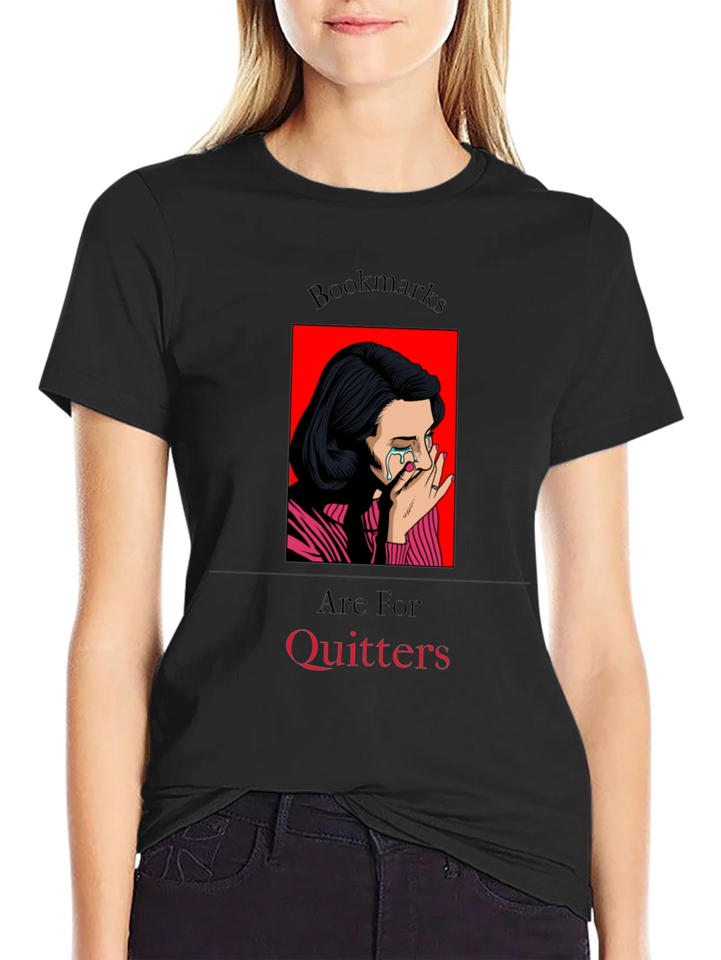 Bookmarks Are For Quitters T-Shirt