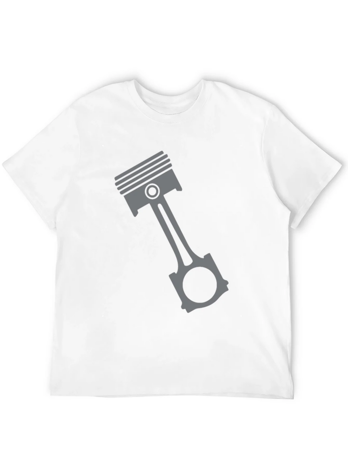 Piston Graphic Tee - Black Engine Enthusiast T-Shirt