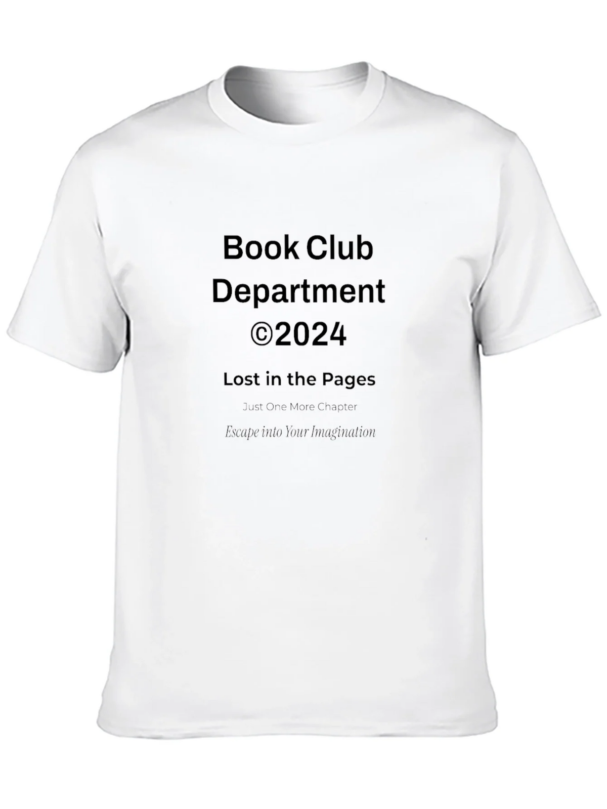 Book Club Department T-Shirt - Lost in the Pages