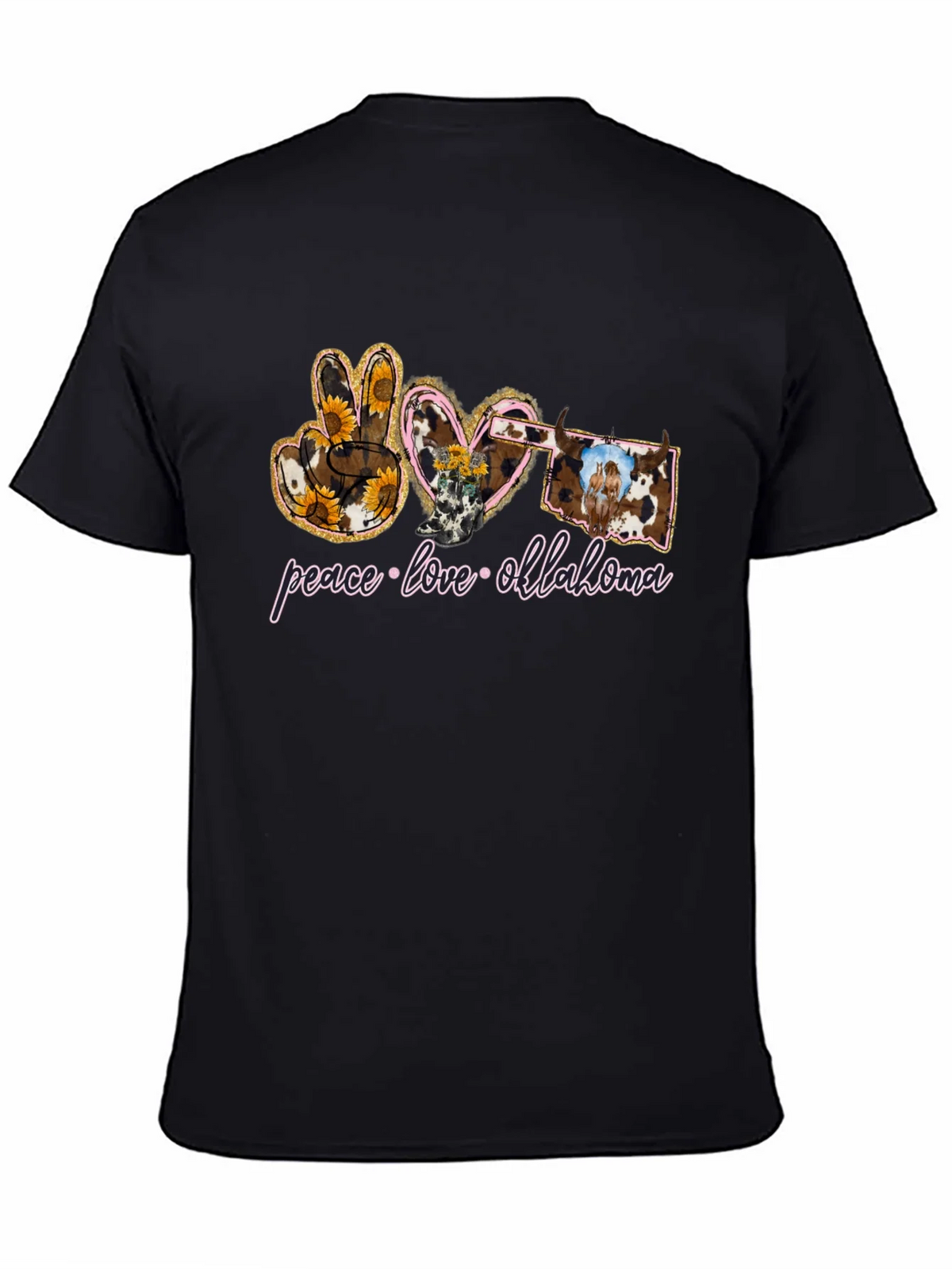 Peace Love Oklahoma T-Shirt