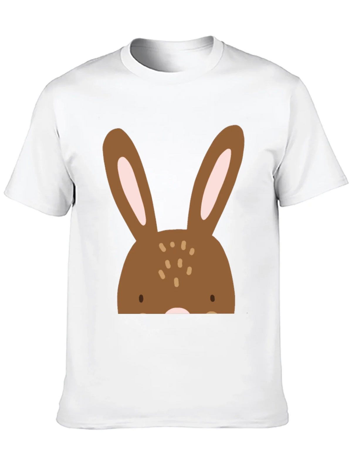 Bunny Graphic Black T-Shirt - Easter Ready!