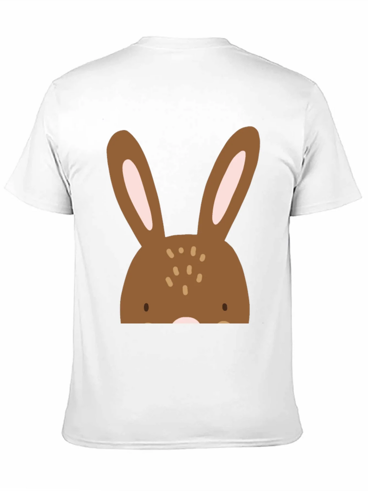 Bunny Graphic Black T-Shirt - Easter Ready!