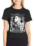 Cafe Racer Graphic T-Shirt - Black Cotton Tee