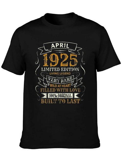 April 1925 Limited Edition Living Legend T-Shirt