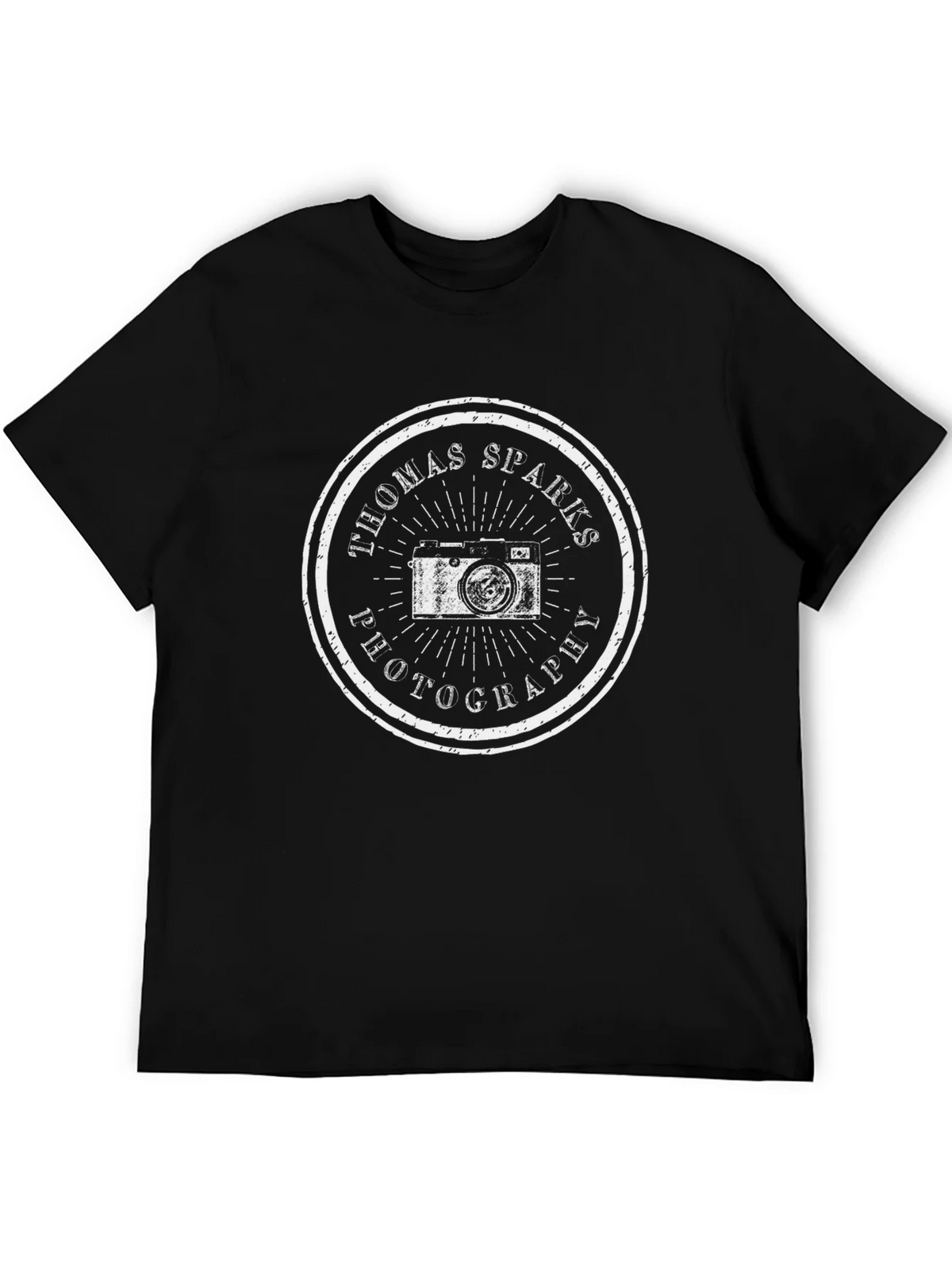 Thomas Sparks Photography T-Shirt Vintage Camera Graphic Tee