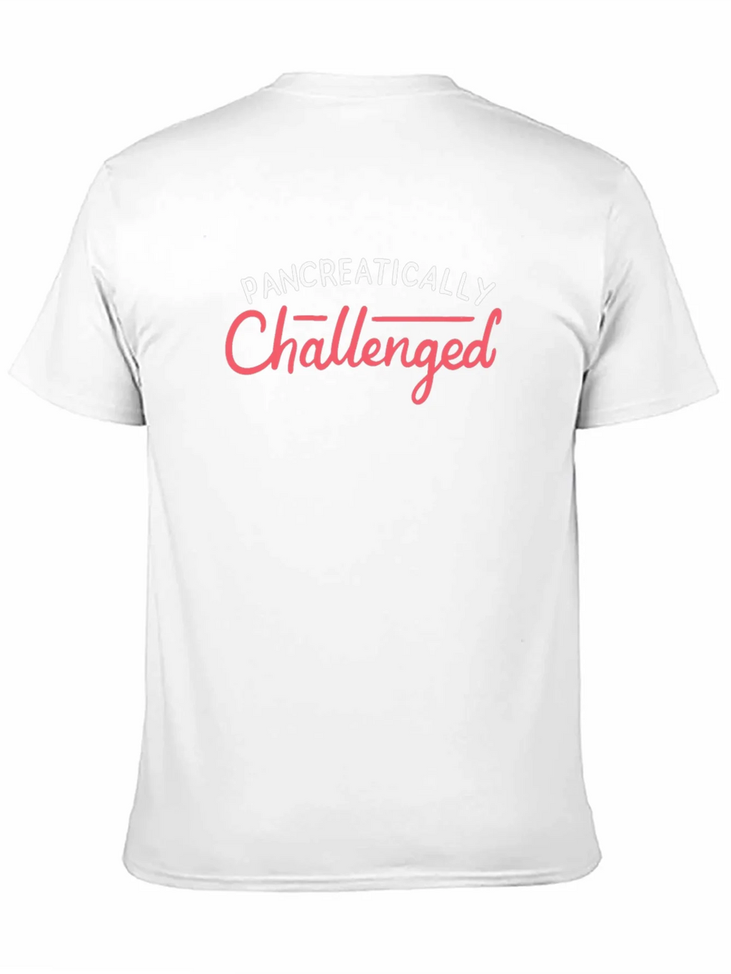 Pancreatically Challenged Black Graphic Tee