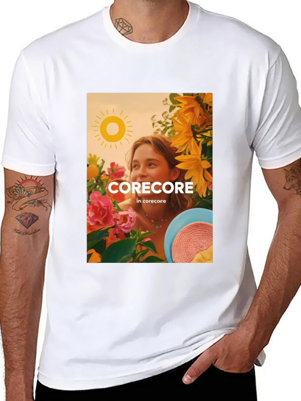 Corecore Graphic T-Shirt - Black