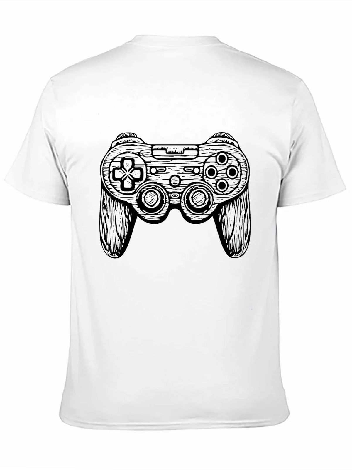 Gaming Controller Graphic Tee - Black
